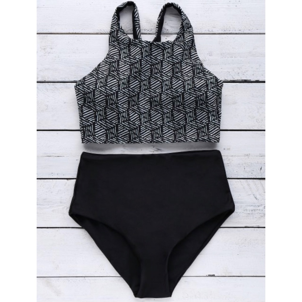 High Neck Bikini Set